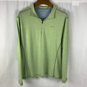 Orvis Long Sleeve Quarter Zip